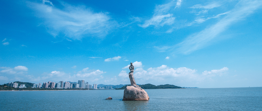 摄图网_500584521_wx_珠海十景之一珠海渔女（企业商用）